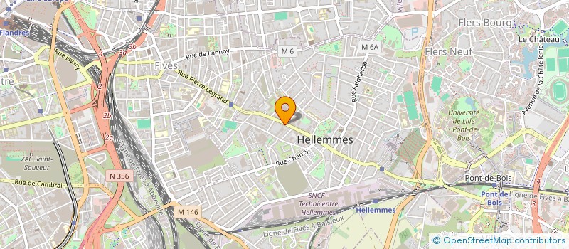 localisation de l'entreprise SCI DU VAL à LILLE