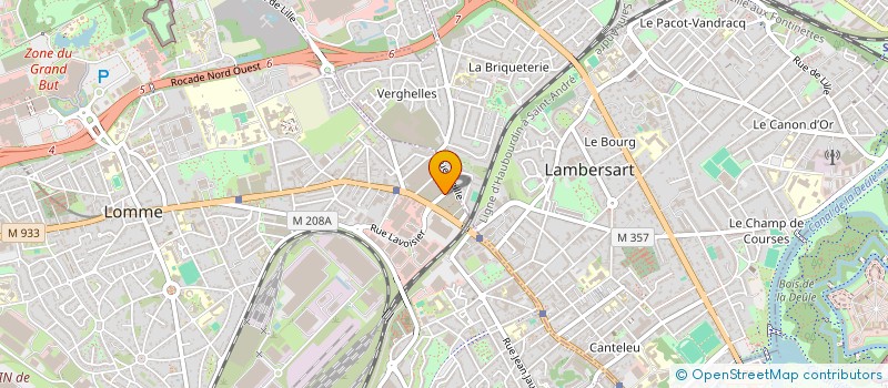 localisation de l'entreprise SCI DU VAL  LILLE