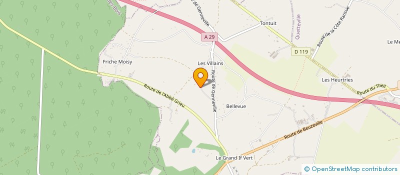 localisation de l'entreprise SCI DU VAL CHIQUET  SAINT-GATIEN-DES-BOIS