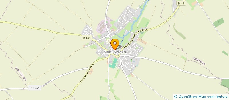 localisation de l'entreprise SCI DU VAL-CLOS  VALAMBRAY