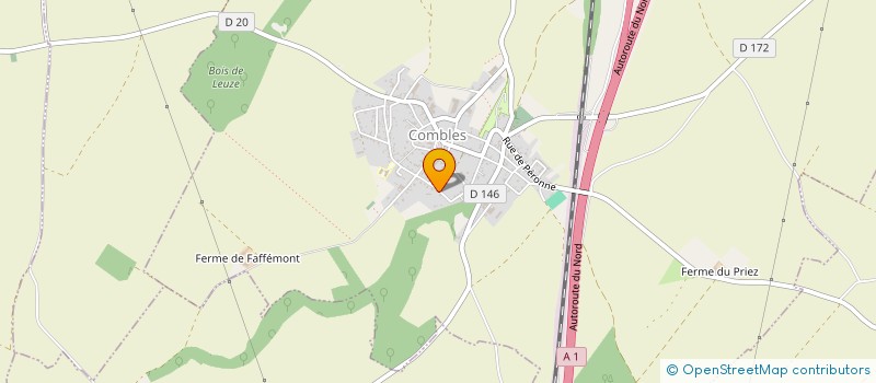 localisation de l'entreprise SCI DU VAL CLOSNIS  COMBLES