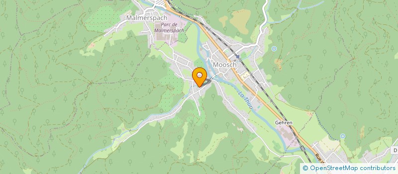 localisation de l'entreprise SCI DU VAL D'ARGENT  MOOSCH