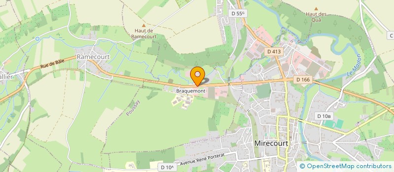 localisation de l'entreprise SCI DU VAL D AROL à POUSSAY