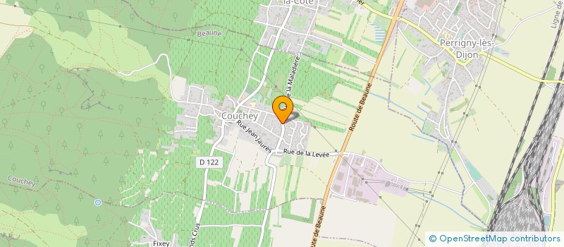 localisation de l'entreprise SCI DU VAL D IS  COUCHEY