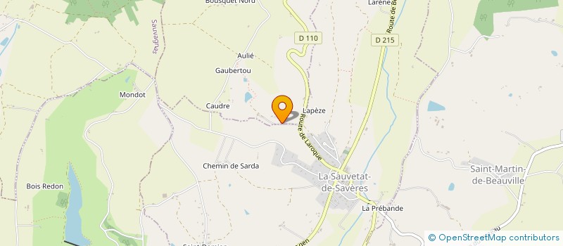 localisation de l'entreprise SCI DU VAL DE COMTE  MONBALEN