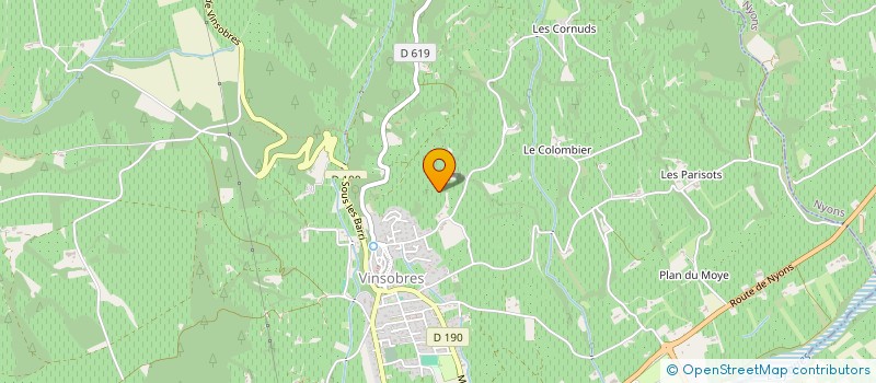 localisation de l'entreprise SCI DU VAL DE L EYGUES à VENTEROL