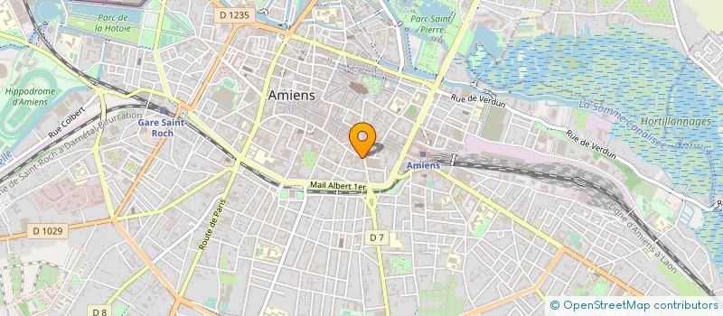 localisation de l'entreprise SCI DU VAL DE NIEVRE  AMIENS