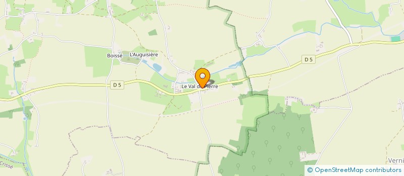 localisation de l'entreprise SCI DU VAL DE PIERRE  PEZE-LE-ROBERT