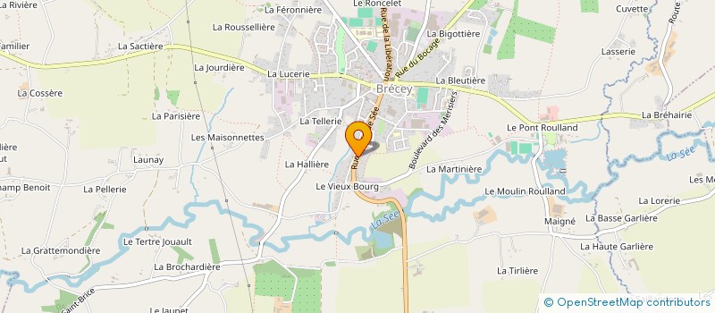localisation de l'entreprise SCI DU VAL DE SEE à BRECEY