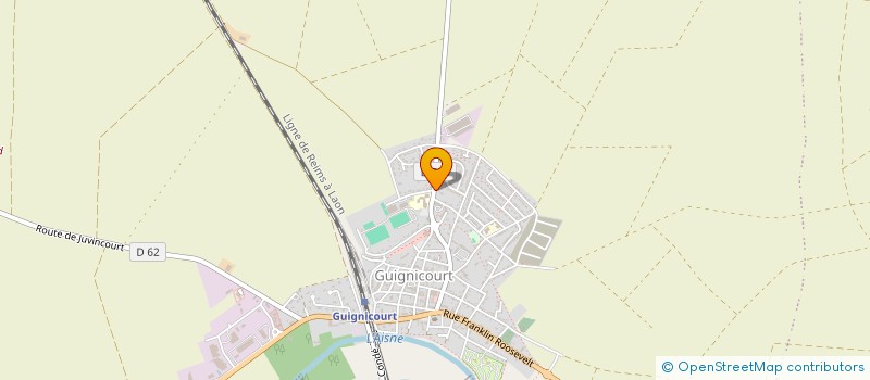 localisation de l'entreprise SCI DU VAL DES BOIS  VILLENEUVE-SUR-AISNE