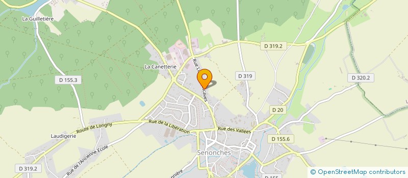 localisation de l'entreprise SCI DU VAL DES TROIS PIERRES à SENONCHES