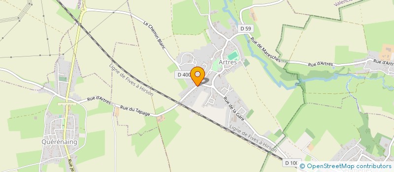 localisation de l'entreprise SCI DU VAL DU MYRROPA  ARTRES