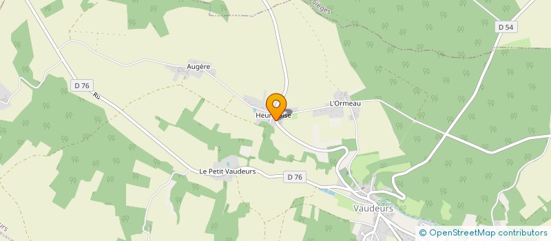 localisation de l'entreprise SCI DU VAL ET D'OTHE  VAUDEURS