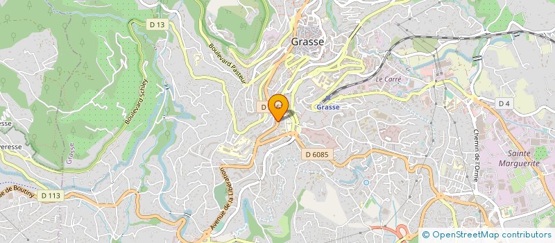 localisation de l'entreprise SCI DU VAL FLEURI à GRASSE