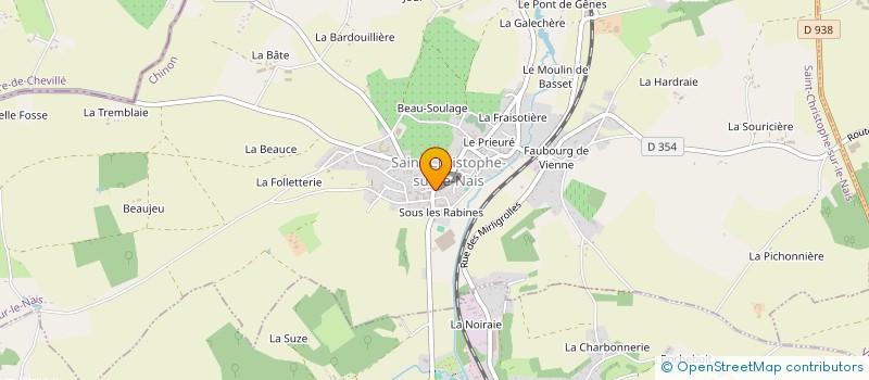 localisation de l'entreprise SCI DU VAL JOYEUX  SAINT-CHRISTOPHE-SUR-LE-NAIS