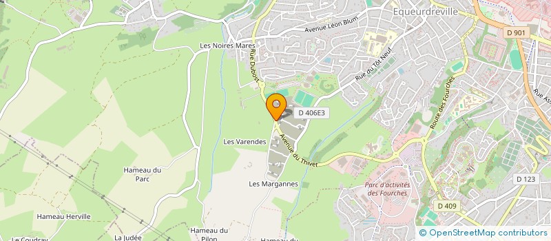 localisation de l'entreprise SCI DU VAL L'ABBE à CHERBOURG-EN-COTENTIN
