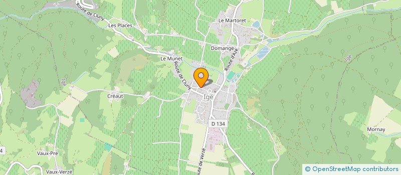 localisation de l'entreprise SCI DU VAL LAMARTINIEN  CHEVAGNY-LES-CHEVRIERES