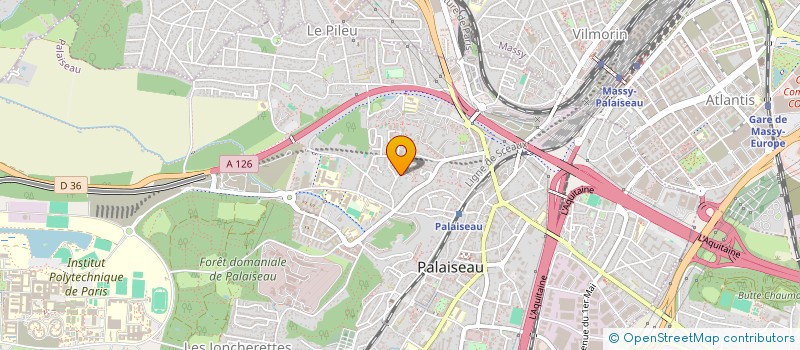 localisation de l'entreprise SCI DU VAL PALAISEAU-ERTE à PALAISEAU