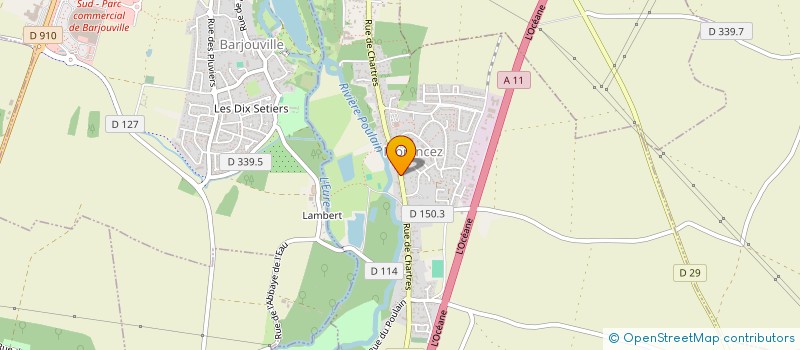 localisation de l'entreprise SCI DU VAL POULAIN à MORANCEZ
