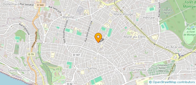 localisation de l'entreprise SCI DU VAL SOLEIL à LE HAVRE