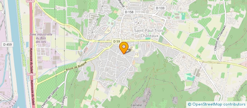 localisation de l'entreprise SCI DU VALADAS  SAINT-PAUL-TROIS-CHATEAUX