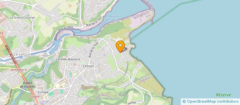 localisation de l'entreprise SCI DU VALAIS à SAINT-BRIEUC