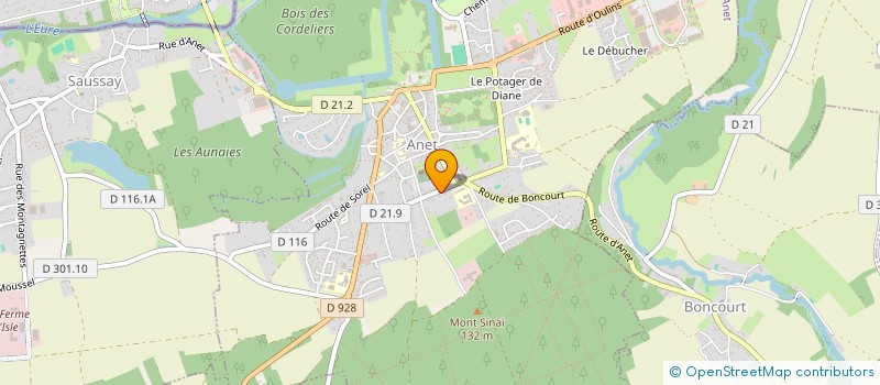 localisation de l'entreprise SCI DU VALENTINOIS à ANET