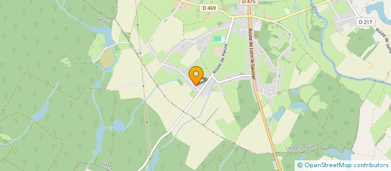localisation de l'entreprise SCI DU VALET  LE DESCHAUX