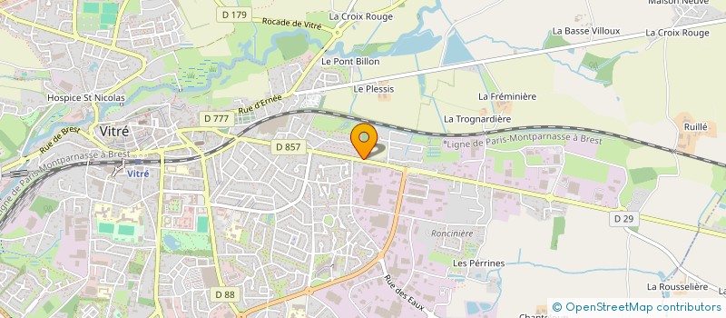 localisation de l'entreprise SCI DU VALLON à OMBREE D'ANJOU