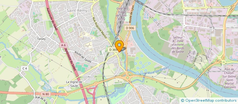 localisation de l'entreprise SCI DU VALLON à SAINT-REMY
