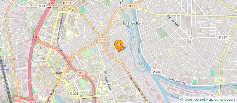 localisation de l'entreprise SCI DU VALLON à CRETEIL