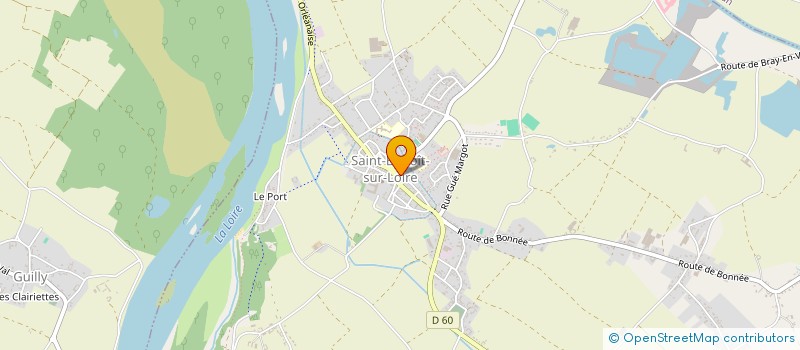 localisation de l'entreprise SCI DU VALLON à SAINT-BENOIT-SUR-LOIRE