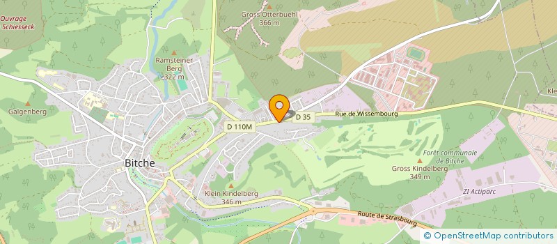 localisation de l'entreprise SCI DU VALMONT NOIR  HASPELSCHIEDT