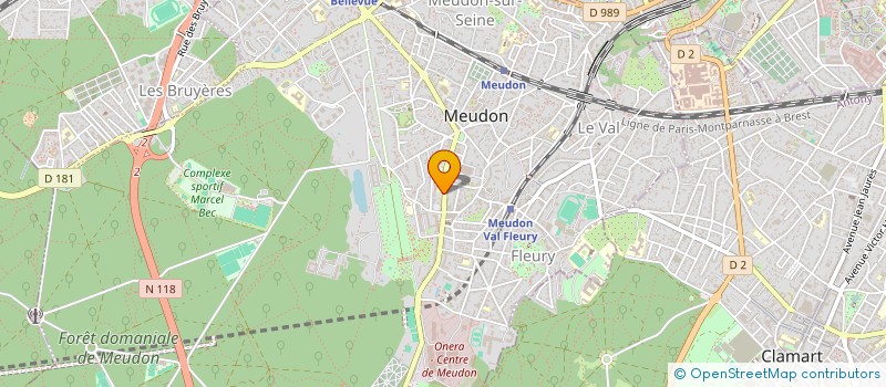localisation de l'entreprise SCI DU VALOTH à MEUDON
