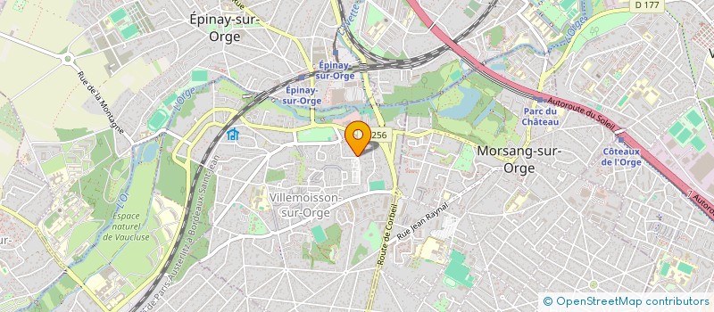 localisation de l'entreprise SCI DU VALROMEY à VILLEMOISSON-SUR-ORGE