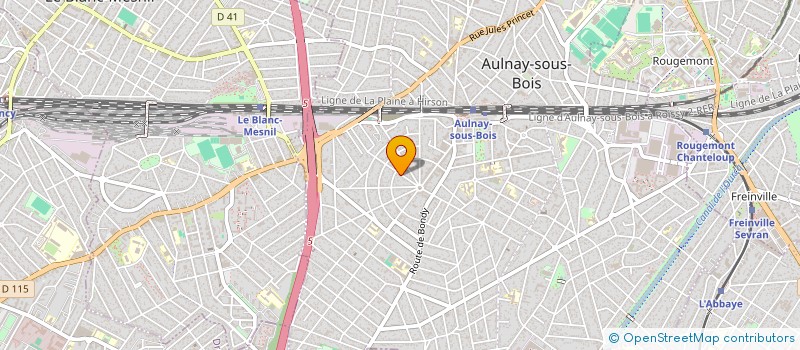 localisation de l'entreprise SCI DU VAU à AULNAY-SOUS-BOIS