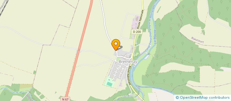 localisation de l'entreprise SCI DU VAU BRALOT à BRETHENAY