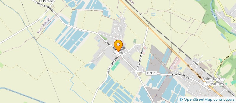 localisation de l'entreprise SCI DU VAUDOIS  VAUDES