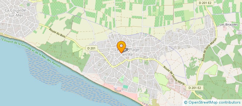 localisation de l'entreprise SCI DU VAUVERT AU BOIS  LE BOIS-PLAGE-EN-RE