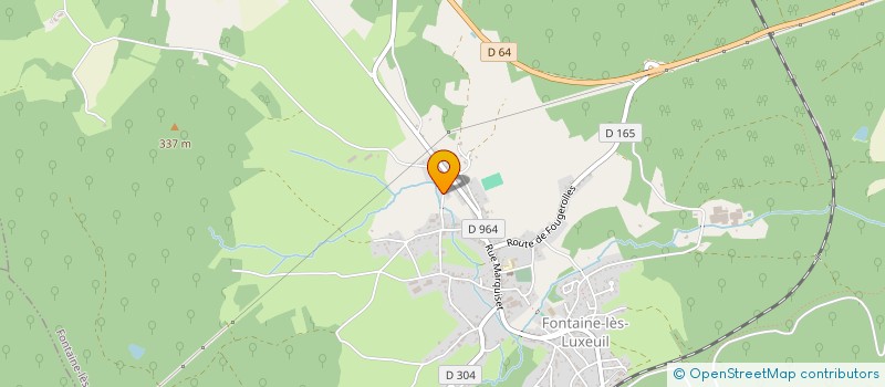 localisation de l'entreprise SCI DU VAY  FONTAINE-LES-LUXEUIL