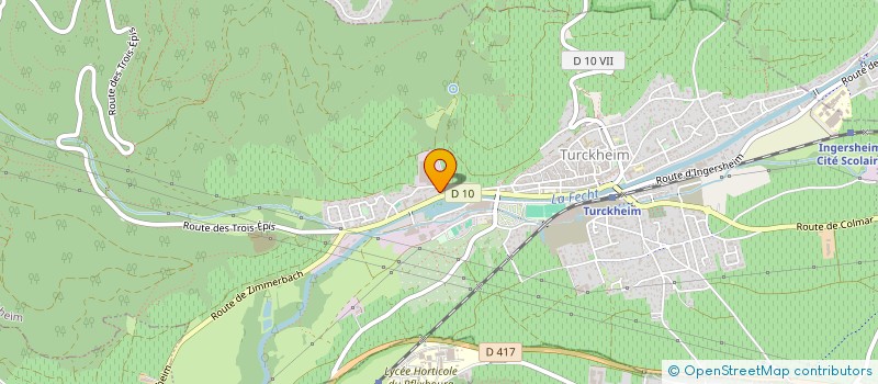 localisation de l'entreprise SCI DU VEILLEUR  SOULTZEREN