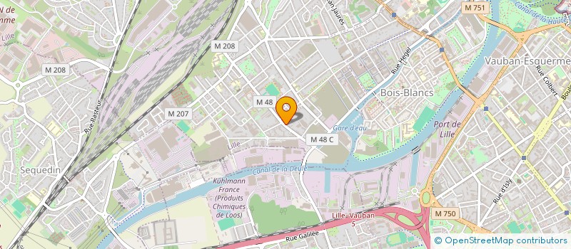 localisation de l'entreprise SCI DU VELY à LILLE