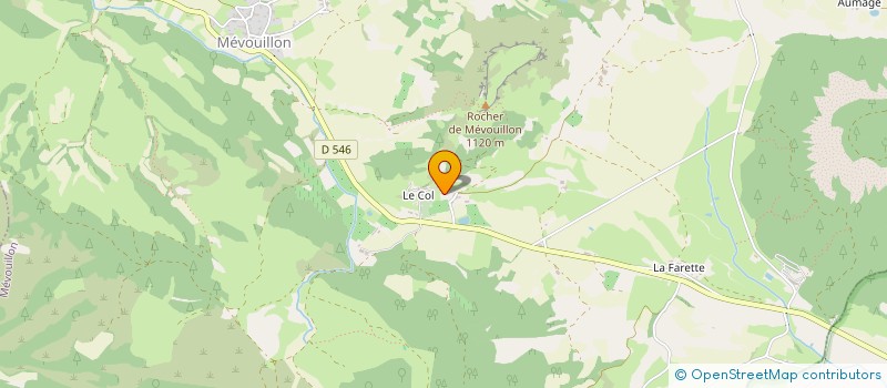 localisation de l'entreprise SCI DU VENT D'OUEST  MEVOUILLON