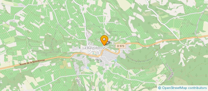 localisation de l'entreprise SCI DU VENTOUX  LA BASTIDONNE