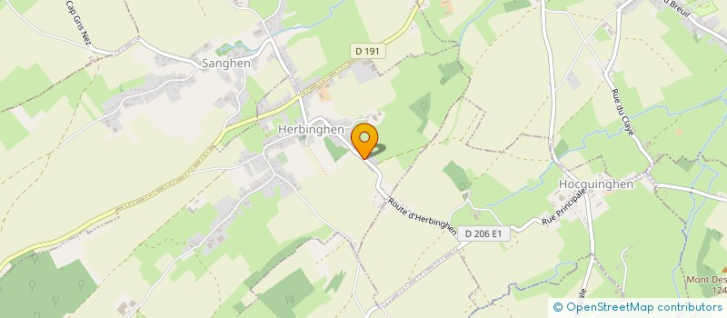localisation de l'entreprise SCI DU VENTUS  HERBINGHEN