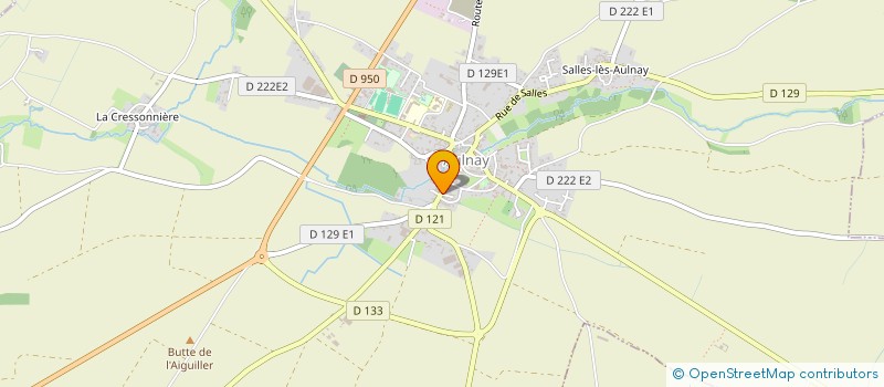 localisation de l'entreprise SCI DU VER A SOIE  AULNAY