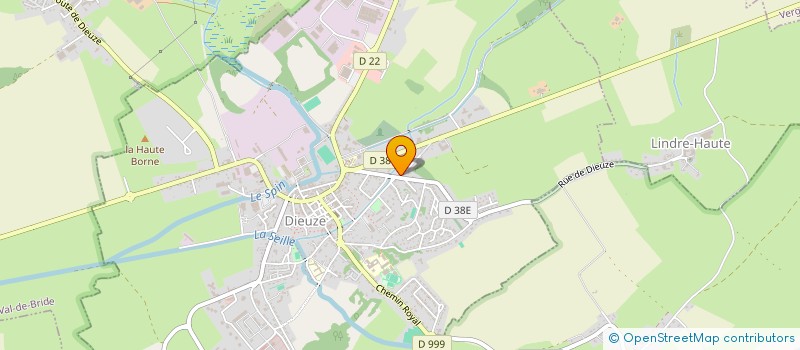 localisation de l'entreprise SCI DU VERBACH à DIEUZE