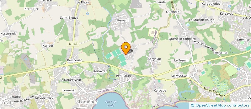 localisation de l'entreprise SCI DU VERCORS à PLOEMEUR