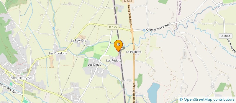 localisation de l'entreprise SCI DU VERCORS  MONTMEYRAN