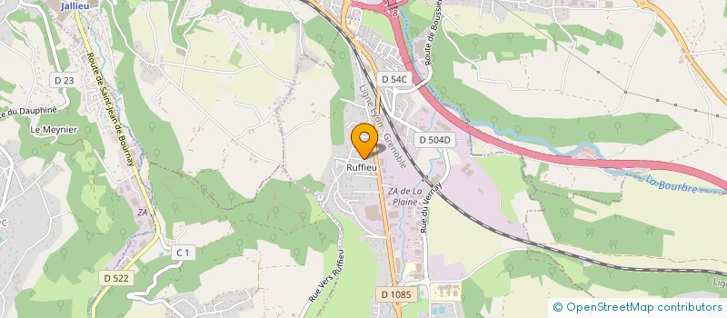 localisation de l'entreprise SCI DU VERDIER  NIVOLAS-VERMELLE